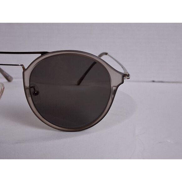 Firmoo Modern Aviator ST7227 49-21-143 Clear Gray Eyeglasses Frames - Picture 14 of 15